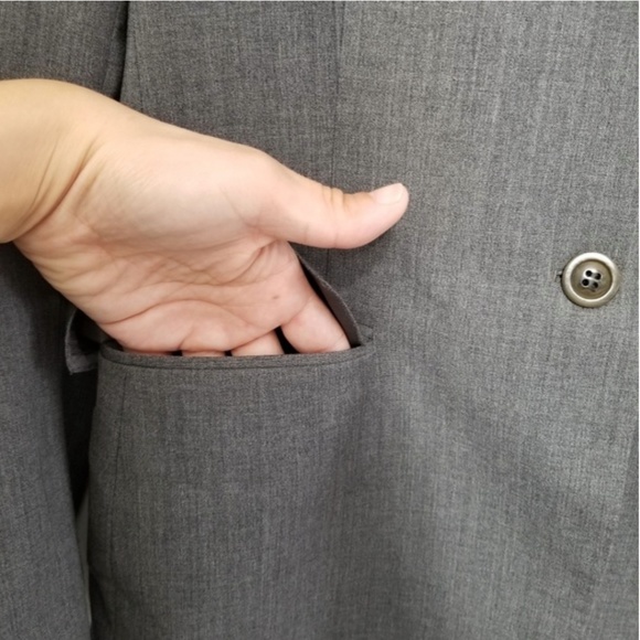 Faconnable blazer gray size 2 - Picture 3 of 6
